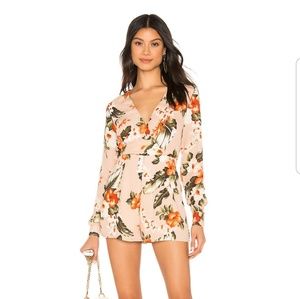 Superdown Ilah Surplice Romper